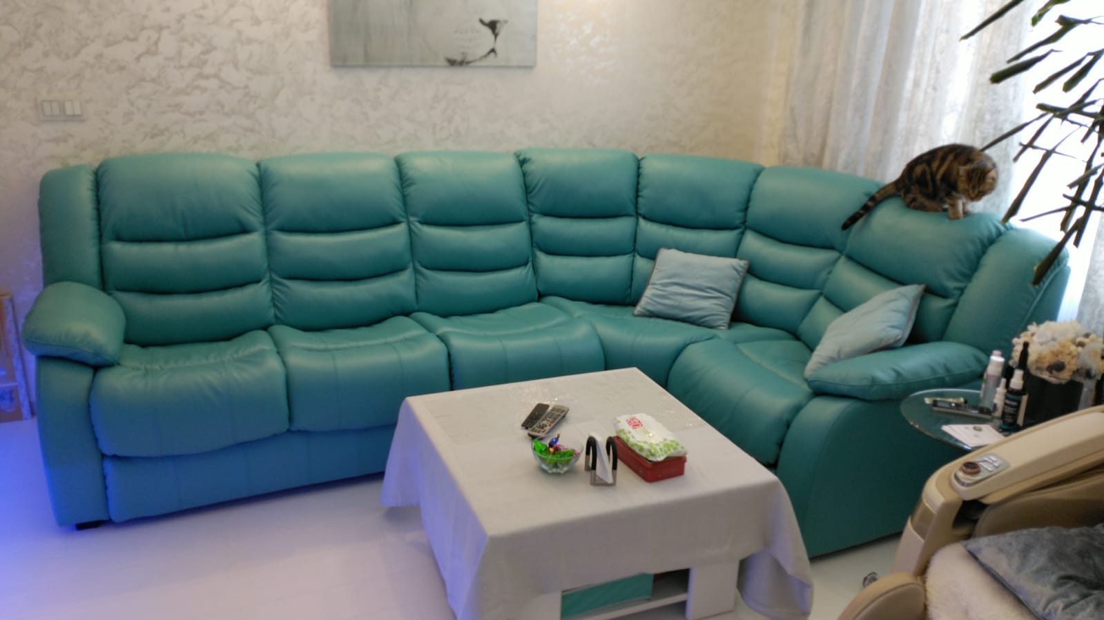 Перетяжка дивана на дому. Колпашево