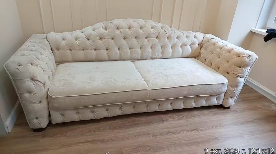 Замена обивки дивана на дому. Колпашево